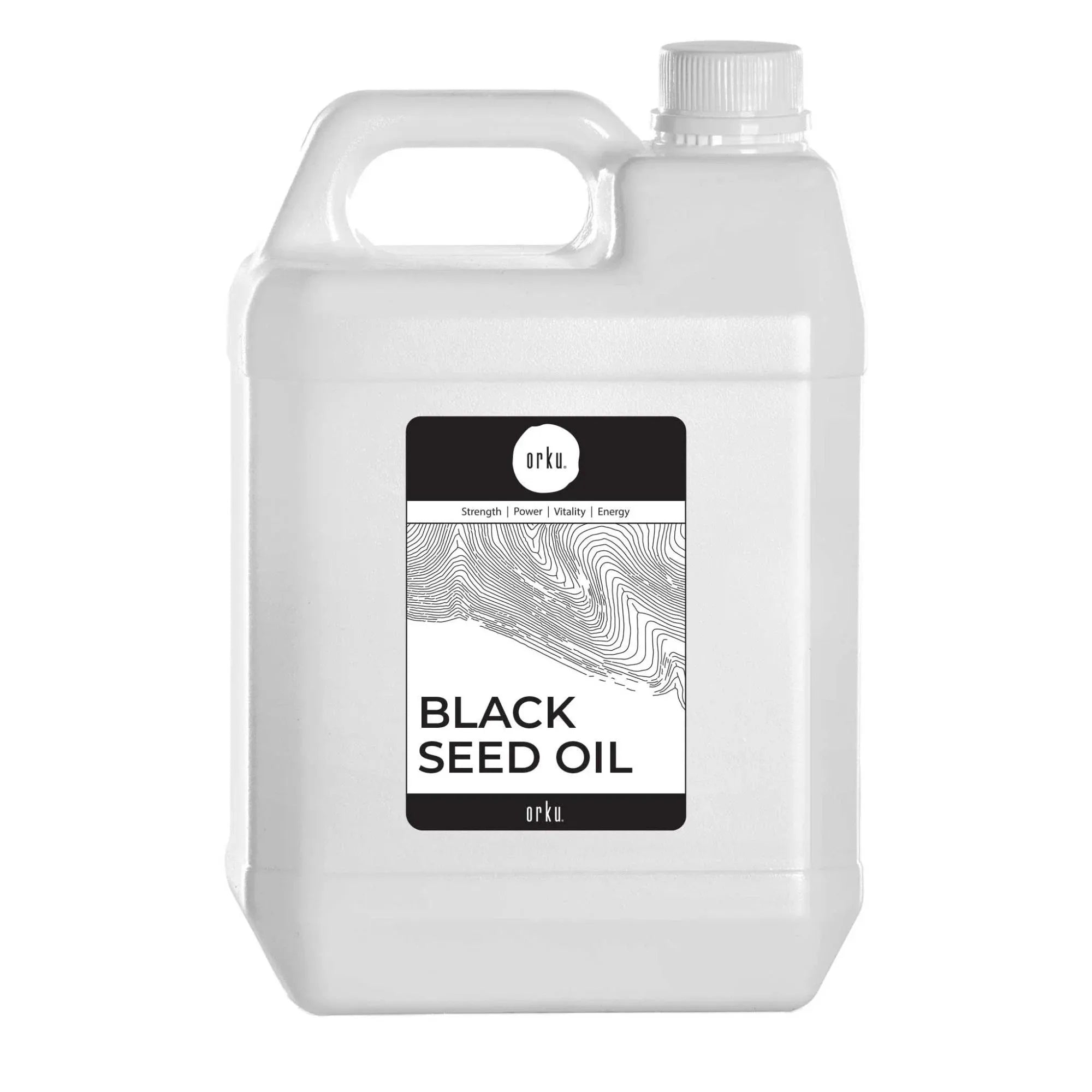 Orku 5L Black Seed Oil Pure Cold Pressed 100% Ethiopian Nigella Sativa Cumin